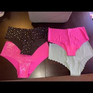 NWT 4 different pairs of Victoria Secret underwear.